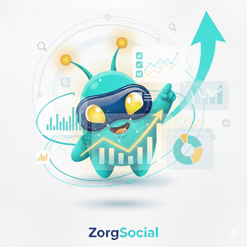 ZorgSocial Analytics Dashboard Interface