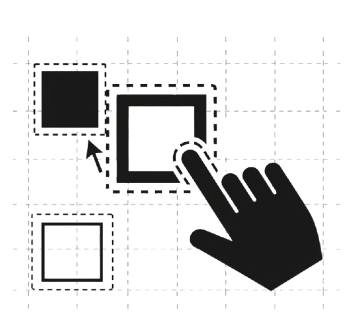 Drag-and-drop planning interface