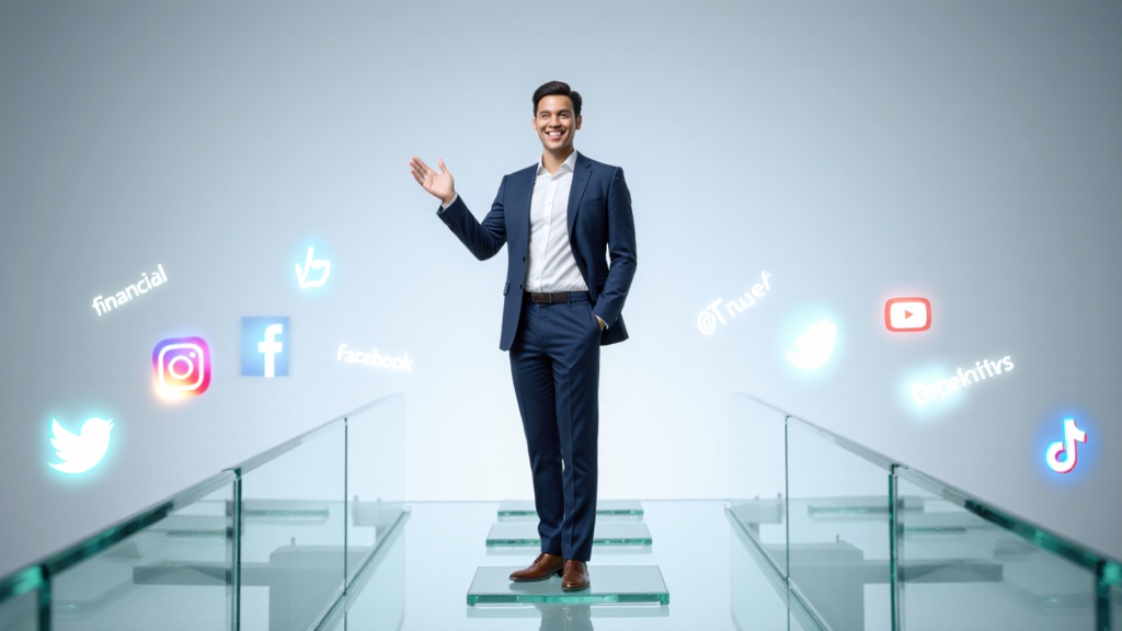 Building financial trust through social media