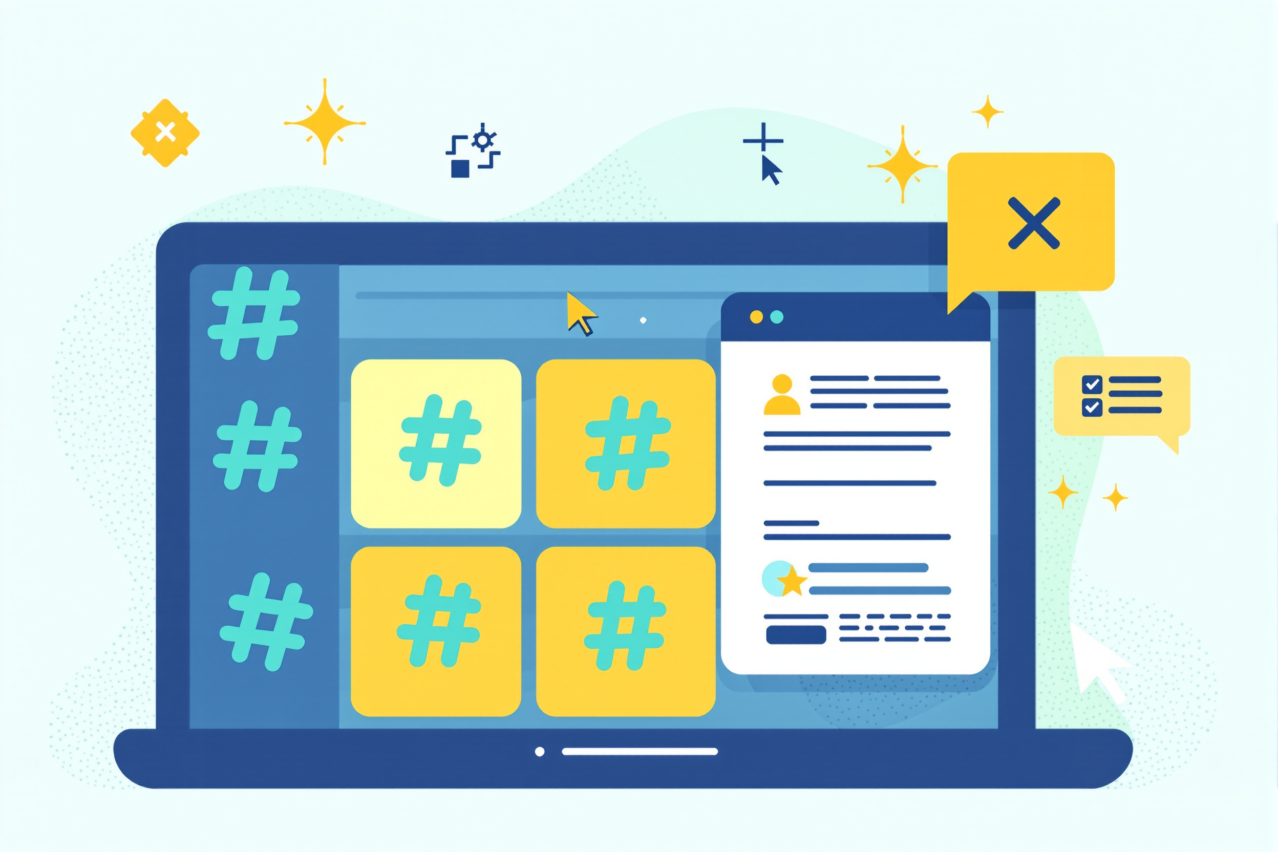 Hashtag Strategy Builder (3x3 Method)