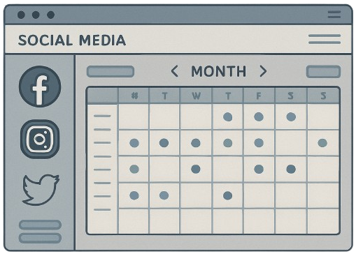 Traditional social media platforms